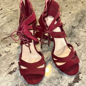 Torrid Wine laced heel.